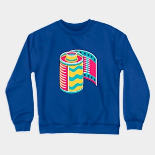 Camera Roll Film Crewneck Sweatshirt